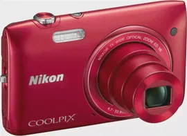 Цифровая фотокамера Nikon Coolpix S3500 Red