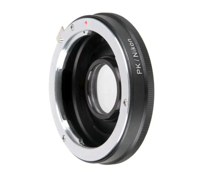 Адаптер Pentax PKобъективы на Nikon камеры со стеклом на фокус - бесконечность-0