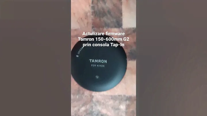 Tamron Tap-in Console Firmware Z6II