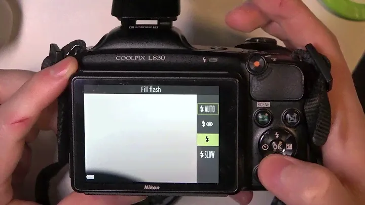 How To Use Flash on Nikon Coolpix L830?