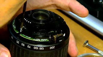 Tamrom AF 18-200mm разборка