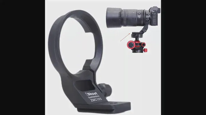 iShoot Lens Collar Tripod Mount Ring IS-ZMC105 Compatible with Nikon Nikkor Z MC 105mm f/2.8 VR S
