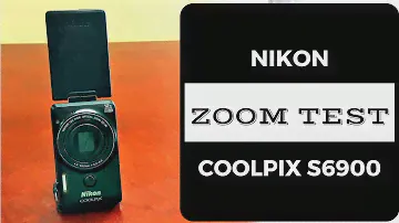 Nikon Coolpix S6900 zoom test