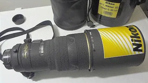 Nikkor 300mm f.28 AF-S Подробный обзор и подробное объяснение