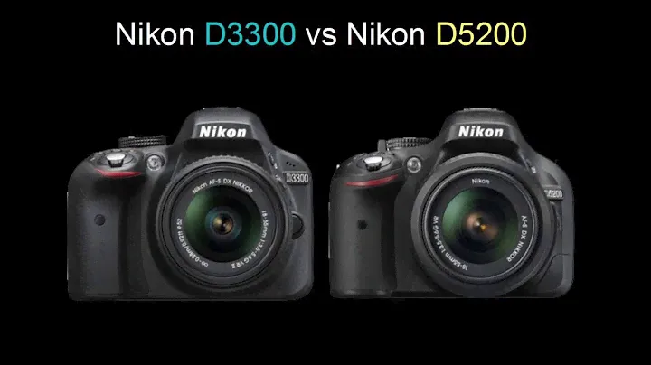 Nikon D3300 vs Nikon D5200