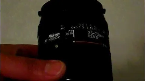 Nikon Nikkor AF-D 35-70mm f/2.8 Lens Autofocus Speed