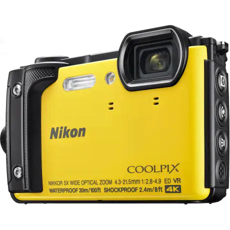 Цифровой фотоаппарат Nikon Coolpix W300 Yellow-2