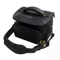 Чехолсумка <strong>для</strong> MyPads TC1230 фотоаппарата <strong>Nikon</strong> D5000 <strong>D5100</strong> из качественной износостойкой влагозащитной ткани черный-0
