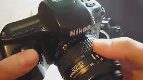 Nikon N50 (F50), lens AF Nikkor 35-80mm, 1:4-5.6 D