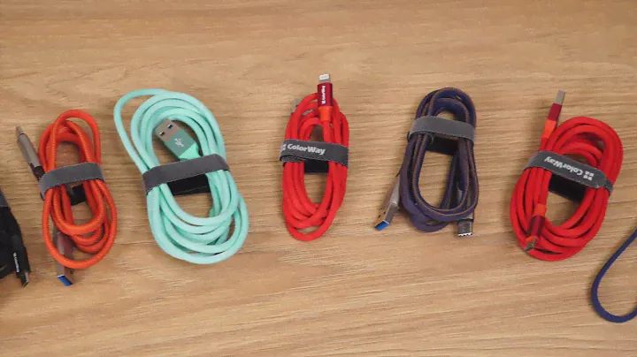 Кабели синхронизации и зарядки ColorWay с нейлоновой оплеткой