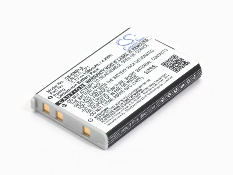 Аккумулятор для Nikon Coolpix P3, P80, P90, P100 (CP1, EN-EL5) (1200mAh)-0
