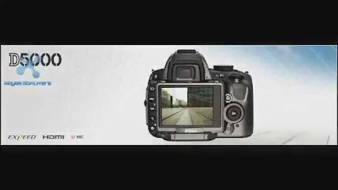 NIKON D5000 12.3 MP DX Digital SLR Camera with 2.7-inch Vari-angle LCD (Body Only)