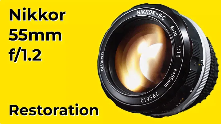 Nikon Nikkor 55mm f/1.2 : Focus regrease