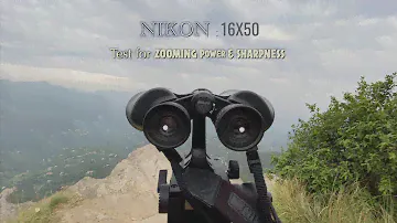 Unleashing the Zooming Power: Nikon 16X50 Binocular - Magnification Test