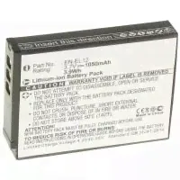 Аккумулятор iBatt iB-U1-F196 1050mAh для Nikon Coolpix AW130, Coolpix S6200, Coolpix S9900, Coolpix S9500, Coolpix S8200, Coolpix AW100, Coolpix S9100, Coolpix P330, Coolpix S6300, Coolpix AW110, Cool