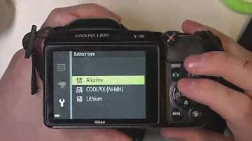 How To Change Battery Type on Nikon Coolpix L830?