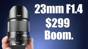 Viltrox 23mm f1.4 Autofocus Lens for Sony E, Nikon Z, Fuji X, and Canon M