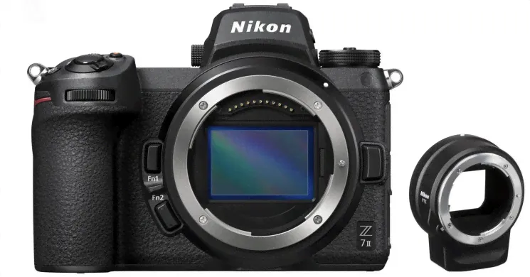 Фотоаппарат Nikon Z7II Body переходник FTZ, черный