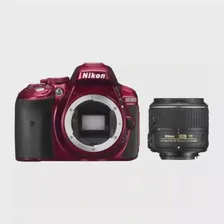Зеркальный фотоаппарат Nikon D5300 Kit 18-55 VR II Red