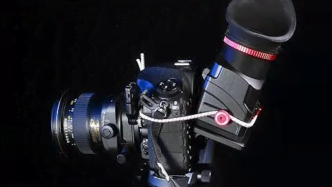 Nikon D850 tiltable LCD + view finder for movierecording