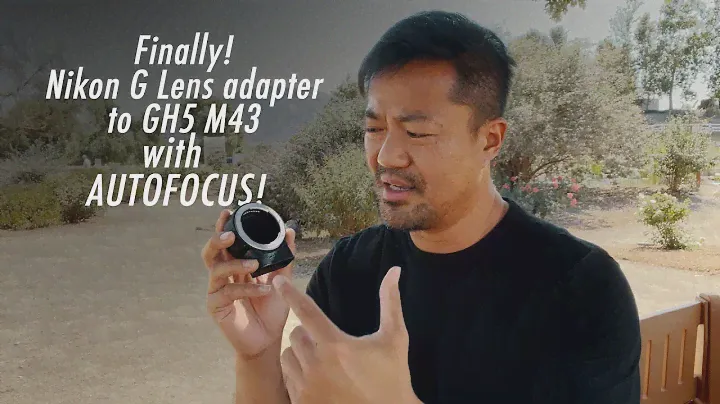 Finally Nikon G Lens to GH5 M43 camera adapter with AUTOFOCUS! Viltrox Adapter Review