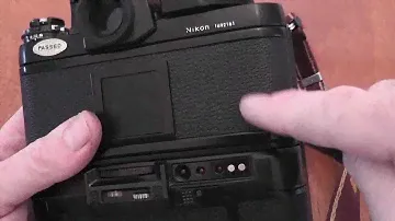 Обзор Nikon F3 / обзор, часть 2, с моторным приводом MD-4