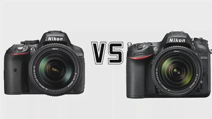 Nikon D5300 vs Nikon D7200