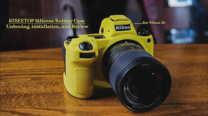 Чехол из силиконовой резины STSEETOP для Nikon Z6 | Распаковка, установка, обзор