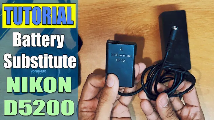 Battery Substitute for Nikon D5200 - Save Time and Money!