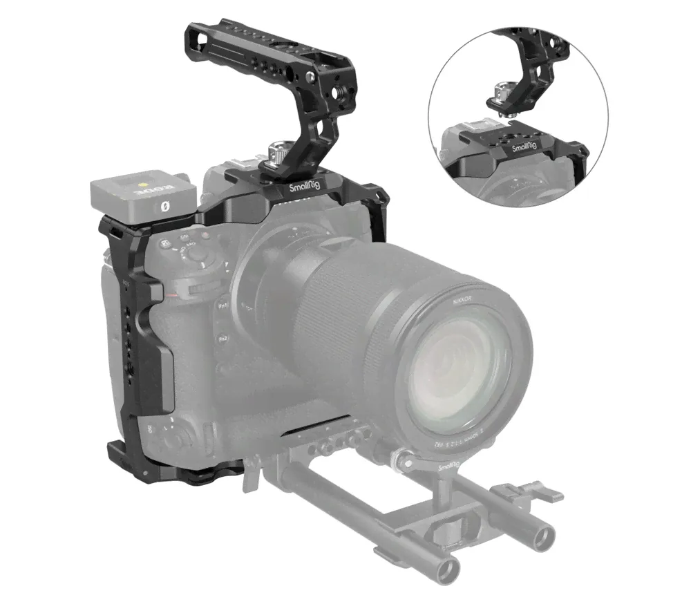 Комплект SmallRig 3738 для Nikon Z9, клетка и верхняя ручка, Черный, 3738 для Nikon Z9, клетка и верхняя ручка-1