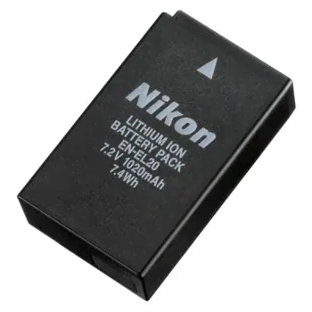 Аккумулятор Nikon EN-EL20 для Nikon 1 S1, Nikon 1 AW1, Nikon 1 J1, Nikon 1 J2, Nikon 1 J3, Nikon COOLPIX A