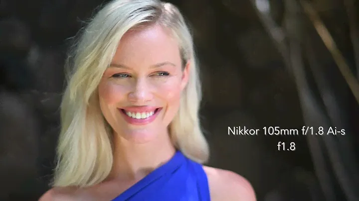 NIkon 85mm 105mm  Ai s MF Nikkor Lens Test Kendall 4k   4K