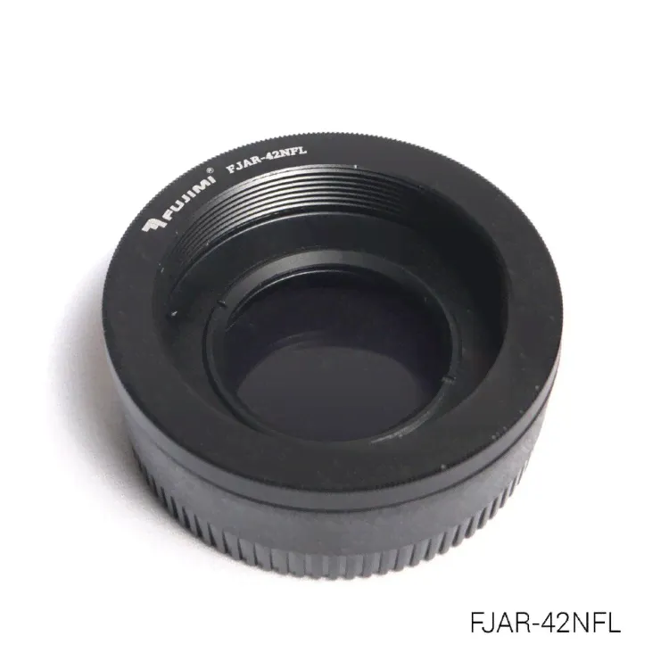 Переходник Fujimi FJAR-42NFL с M42 на Nikon с линзой