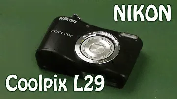 Распаковка Nikon Coolpix L29 Black