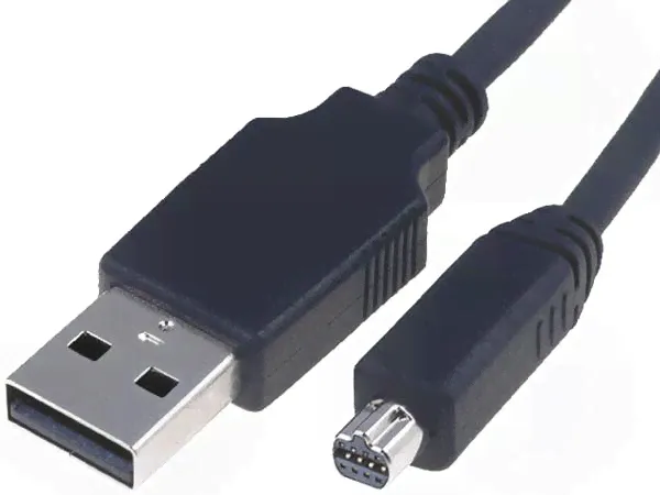 CAB-MUSB-NIKON, Кабель мини USB (Nikon)-USB A 1,8м-0