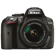 Зеркальный цифровой фотоаппарат Nikon D5300 Kit 18-55 AF-P Black