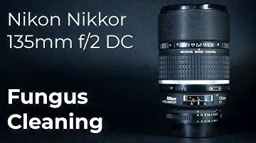 Fungus cleaning: Nikon Nikkor 135mm f/2 DC