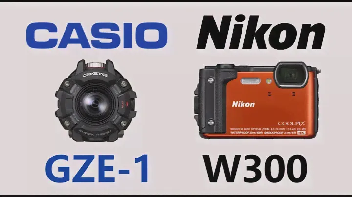 Casio GZE-1 vs Nikon W300