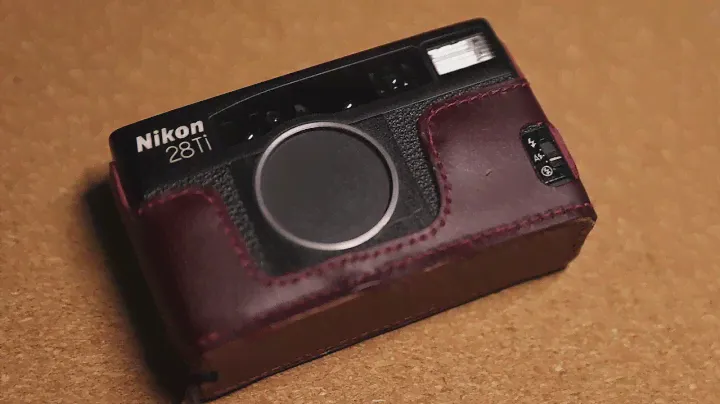 Making of Nikon 28Ti Leather Camera Half Case