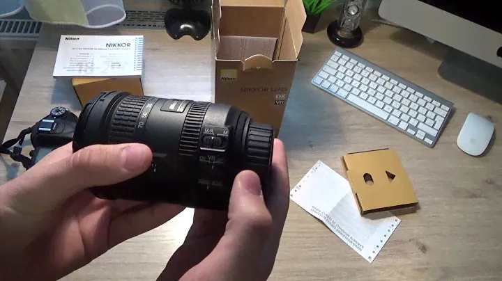 Unboxing NIKKOR 18 - 200 VR II