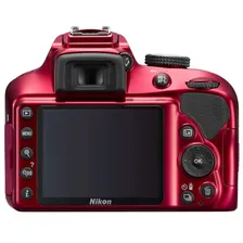 Фотоаппарат зеркальный Nikon D3400 Kit 18-55 VR Red