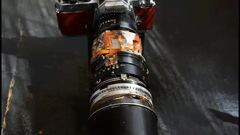 NIKON AF-S NIKKOR 300mm 1:4D ремонт, чистка грибка. Мастерская оптики и точной механики LENSSERVIS