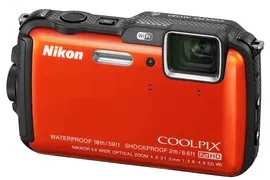 Компактная фотокамера NIKON COOLPIX AW120 Orange