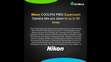 Nikon COOLPIX P950 Superzoom Camera lets you zoom in up to 83 times