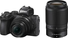 Nikon Z50 с двумя объективами 16–50 мм и 50–250 мм в комплекте, беззеркальная камера — черный