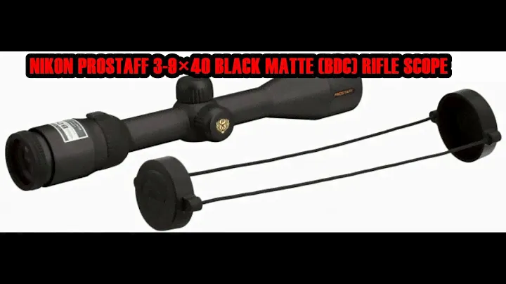 NIKON PROSTAFF 3 9×40 BLACK MATTE BDC RIFLE SCOPE