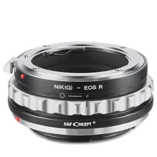 Адаптер K&F Concept для объектива Nikon G на байонет Canon R
