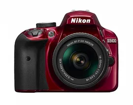 Зеркальный фотоаппарат Nikon D3400 18-55 P VR KIT Red