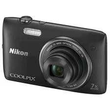 Фотоаппарат Nikon Coolpix S3500 Black уценённый