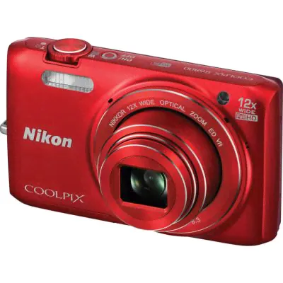 Компактный фотоаппарат Nikon Coolpix S6800/Red [VNA521E1] в Москве-0
